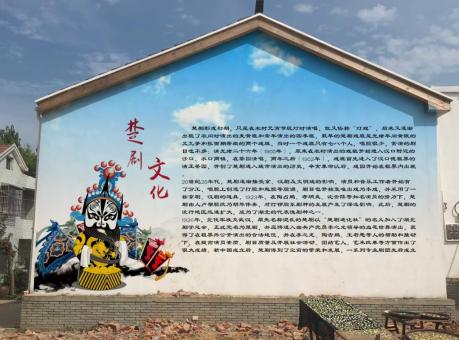 灵山如何进行墙体彩绘制作