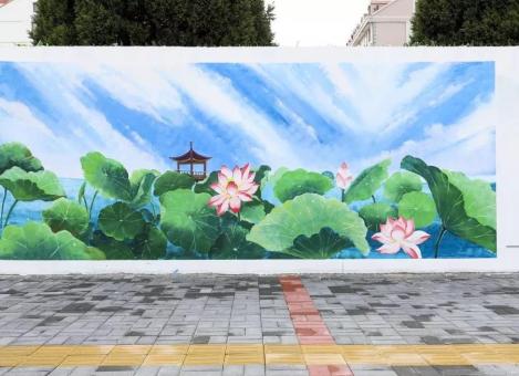 灵山墙绘施工材料制作工艺说明