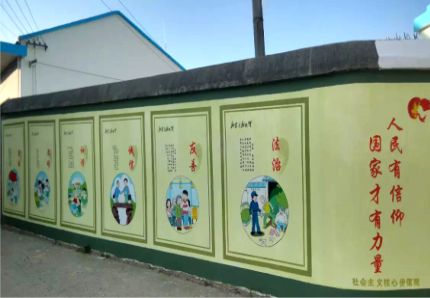 灵山文化墙施工攻略