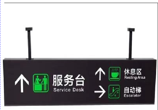 灵山吊牌灯箱制作流程。
