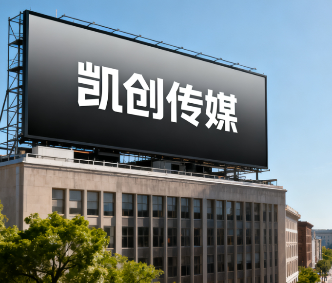 灵山户外广告牌的设计与制作