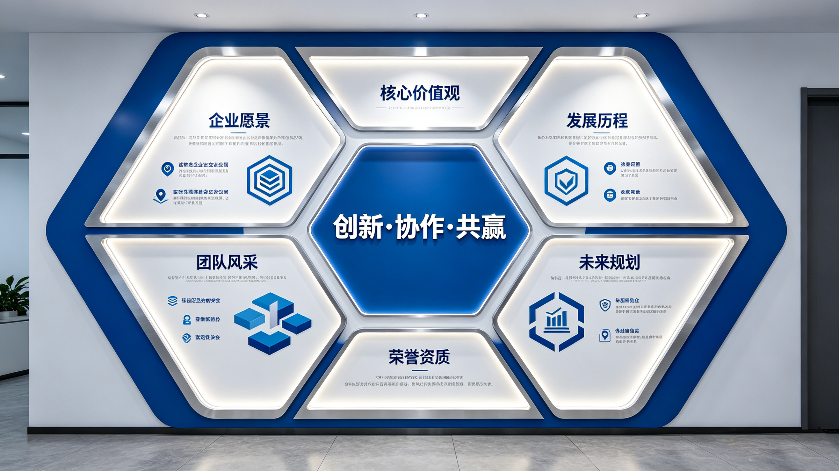 灵山企业文化墙六边形避坑指南（新手常犯5个错误）